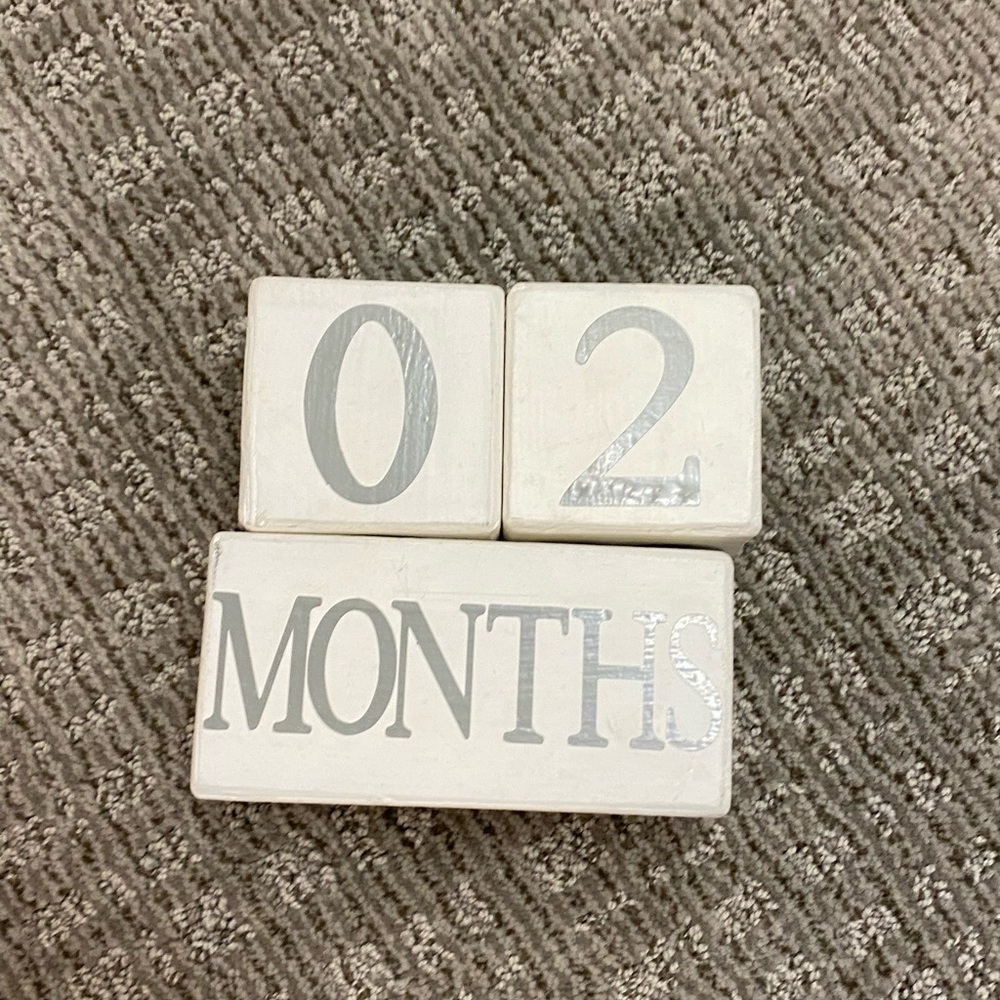 Baby age blocks